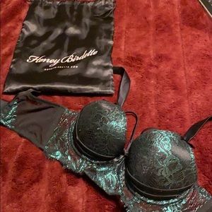 Honey Birdette lace bra with padding 32C